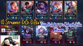 Try Hard 10 Streamer Giải 5000$ Của Facebook | Khi Thiên Pick Nakroth Thì ...?