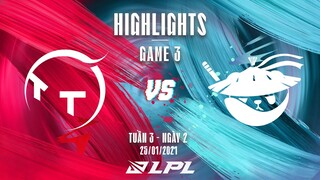 [Highlights] TT vs. AL - Game 3 | Tuần 3 Ngày 2 | LPL Mùa Xuân 2022