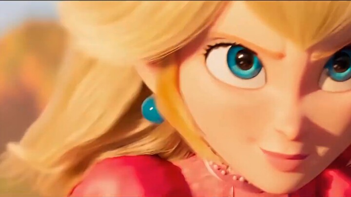 [Trailer Film Mario 4k/60] Putri Peach melewati level dengan cepat