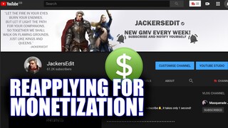 MESSAGE FOR YOUTUBE | Reapplying For Monetization