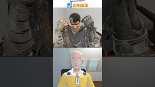 Saitama Goes On Omegle Pt. 18 #berserk #demonslayer #onepunchman #anime