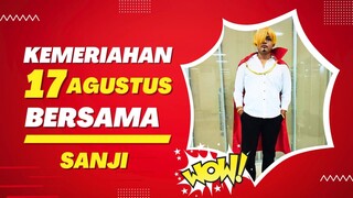 SANJI MERAYAKAN HARI KEMERDEKAAN