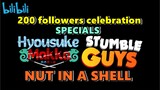 Stumble Guys with Viewers Highlights 200 Celebrations [MY/ID/EN]