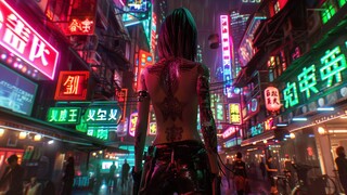 逃离夜之城 Let you down【AI MV】【AI影像大赛-科幻赛道】