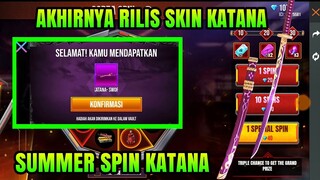 CARA MENDAPATKAN KATANA SWORDSMAN LEGENDS FREE FIRE | EVENT SUMMER SPIN KATANA SWORDSMAN LEGENDS