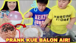 PRANK KUE BALON | Balloon Cake Prank| Kenneth Kenzo (ENGLISH SUBTITLES)