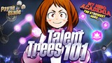 My Hero Academia: The Strongest Hero - Talent Trees Do's and Don't! Don't waste precious resources!