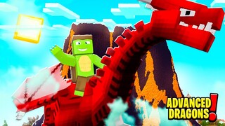 THE RACE FOR THE FIRE DRAGON! - Minecraft Advanced Dragons