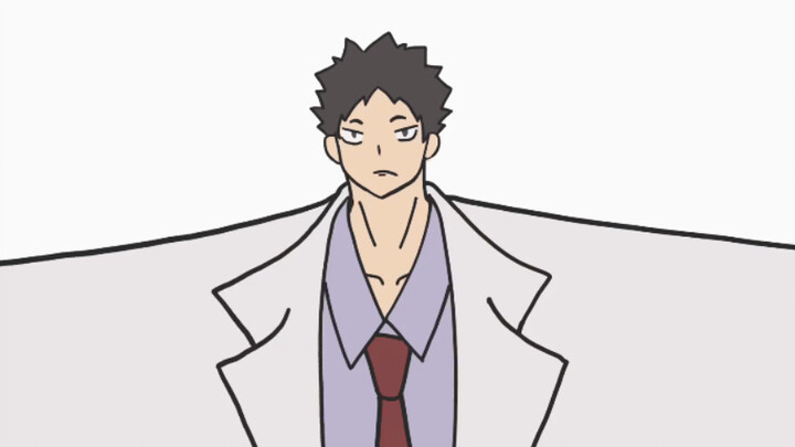 Iwaizumi is a burly man.