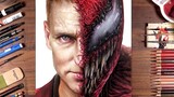 [Lukisan] Pembantaian "Venom 2: Pembantaian Dimulai" (Woody Harrelson) | Penulis: drawholic