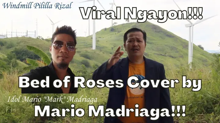Viral Ngayon Bed of Roses Cover by Mario Madriaga!!! 😎😘😲😁🎤🎧🎼🎹🎸