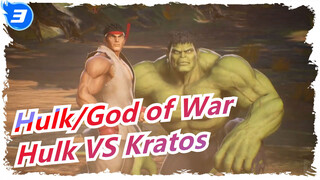 [Hulk / God of War] Hulk VS Kratos_3