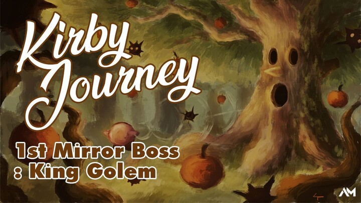 Kirby Journey - defeating 1st Mirror Boss