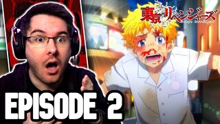 RETURNED TO THE PAST?! | Tokyo Revengers Episode 2 REACTION | Anime Reaction