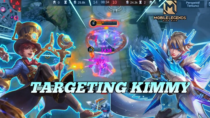 PERSONAL KE KIMMY, BUAT SAMPE AFK - GAMEPLAY MLBB
