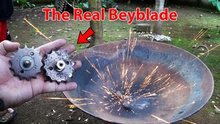 CARA MEMBUAT BEYBLADE DARI GEAR MOTOR SUPRA | HOW TO MAKE BEYBLADE FROM SUPRA MOTOR GEAR