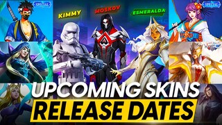 RELEASE DATES REVEALED OF ALL UPCOMING SKINS OF JUNE | KIMMY STARWARS, ESTES BLACKLIST SKIN & MORE