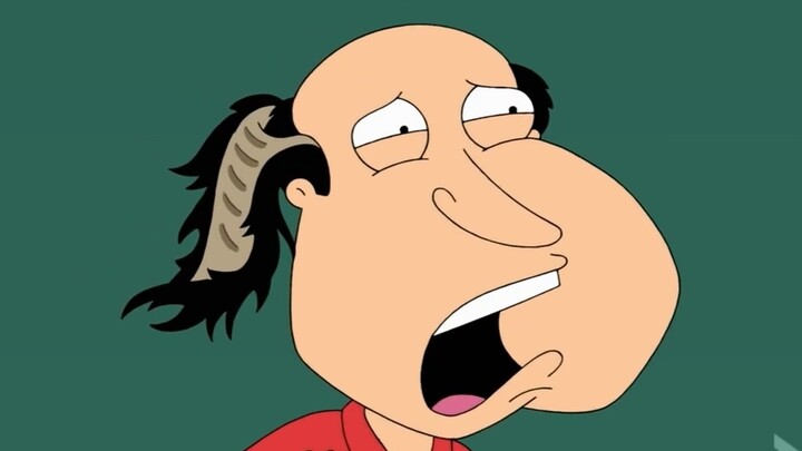 【Family Guy】A Q is actually a bald man