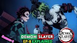 Demon Slayer Season 2 Ep-8 Explained in Nepali | Japanese Anime Entertainment District Arc