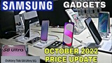 SAMSUNG GADGETS,cellphone & tablet PRICE UPDATE! s22 ultra a53 5G a33 z fold4 OCTOBER 2022