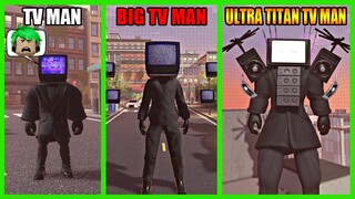 AMAZING! Aku Membuka Semua Karakter TV Man Dari Yang Kecil Hingga Ultra Titan TV Man