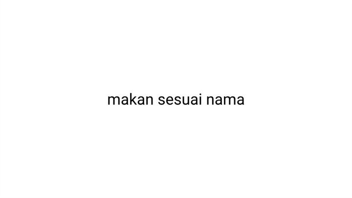 Makan sesuai nama "Yuli"