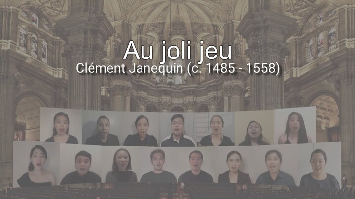 Au joli jeu / CLÉMENT JANEQUIN / UP Singing Ambassadors / MUSiKABAHAGi ‘20-‘21