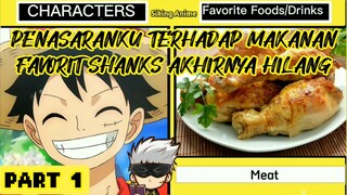 SIMPLE DAN BERKELAS⁉️MAKANAN/MINUMAN FAVORIT KARAKTER ONE PIECE