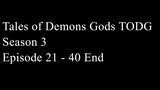 Tales of Demons and Gods TODG Season 3 Episode 21 - 40 End Subtitle Indonesia