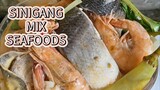 MIX SEAFOODS SINIGANG.  na try mo ba ito.  Gawin mo na. #cooking #recipes #chef #pilipinofood #yummy
