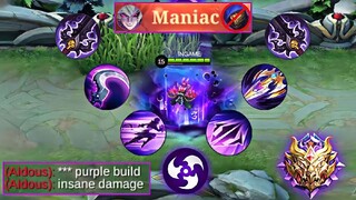 NEW DYRROTH MULTIPLE PURPLE BUILD!! | INSANE DAMAGE HACK🤯(MUST TRY THIS)