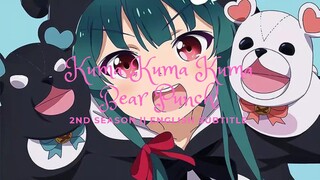 Kuma Kuma Kuma Bear Punch!  ||  2nd Season #12 ||  English Sub