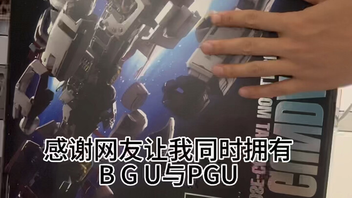 感谢网友让我同时拥有BGU与PGU，借用网友的话:也不是说万代的买不起确实还是舍不得