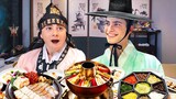 British Highschoolers AMAZED by Korea's Traditional Royal Feast!!