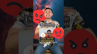 Mario minta maaf SAMBIL SENYUM-SENYUM?? Pake kabel ties sendiri?? Cuma editan?! #shorts