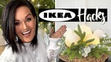 Shockingly EASY DIY IKEA Hacks for Christmas + Shop w/ Me!