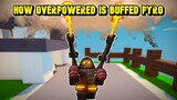 How OVERPOWERED is Buffed Pyro... Roblox Bedwars