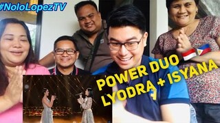 Filipinos In Love w/ LYODRA + ISYANA SARASVATI | Con Te Partiro (Time To Say Goodbye) | NoLo Reacts
