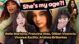 🇰🇷🇵🇭 Korean Teens React to Filipino Gen Z female celebrities | Belle Mariano, Francine Diaz and MORE