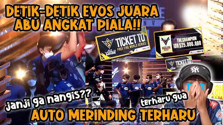 DETIK DETIK EVOS JUARA AUTO TERHARU MR.05 KASIH PIALA KE ABU!!