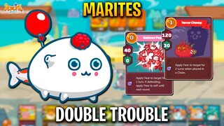 DOUBLE FEAR! TOP RANK (MARITES | AXIE.GG) CUTE BUNNY + BALLOON COMBO! 3000 MMR | AXIE INFINITY