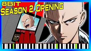 One Punch Man Season 2 Theme [Apostle of Silence] Synthesia (8 Bit Cover)