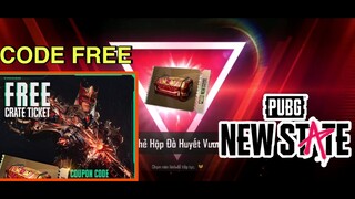 Enter Free Coupon Code To Receive Extremely Valuable Gifts - PUBG NEW STATE