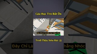 Anh Đen Xì Xì Troll Game Khiến Thầy Giáo Bất Lực - Tập 64 🤣 #shorts