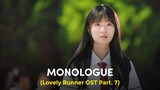 [SUB INDO] Jae Yeon - Monologue (Lovely Runner OST Part. 7) Lirik Terjemahan