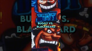 Buggy vs. Blackbeard: The Unforeseeable Yonko CLASH! #anime #onepiece #luffy #shorts