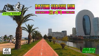 🏃 RUN IT! BATUMI SEASIDE HIGH PACE RUN | Virtual Run  | Treadmill Workout Scenery