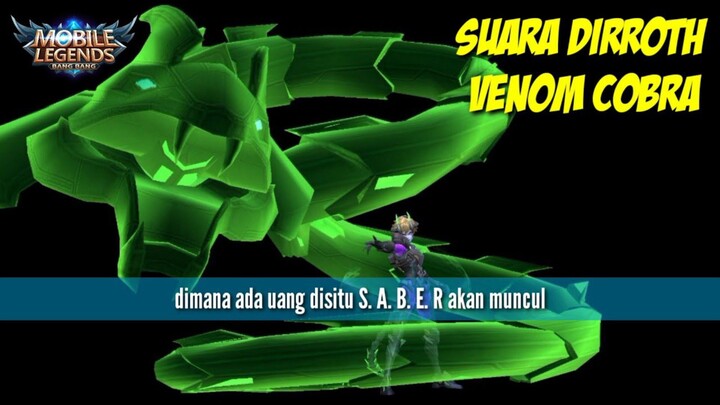 Suara Dyrroth V.E.N.O.M COBRA MLBB