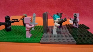 lego fight scene