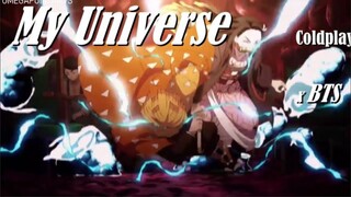 Coldplay X BTS - My Universe [AMV] Anime Mix